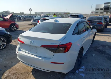 2022 Honda Civic Sport из США, поврежденный, VIN 2HGFE2F56NH610788